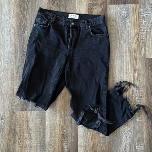 Black Free People Jeans
